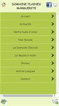 Mobile Screenshot of domaineplainesmarguerite.com